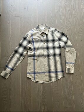 Burberry Lichen IP Check Long-Sleeve Shirt